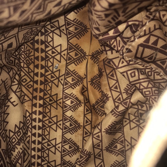 Camel Drawstring Bucket Bag - Picture 7 of 7